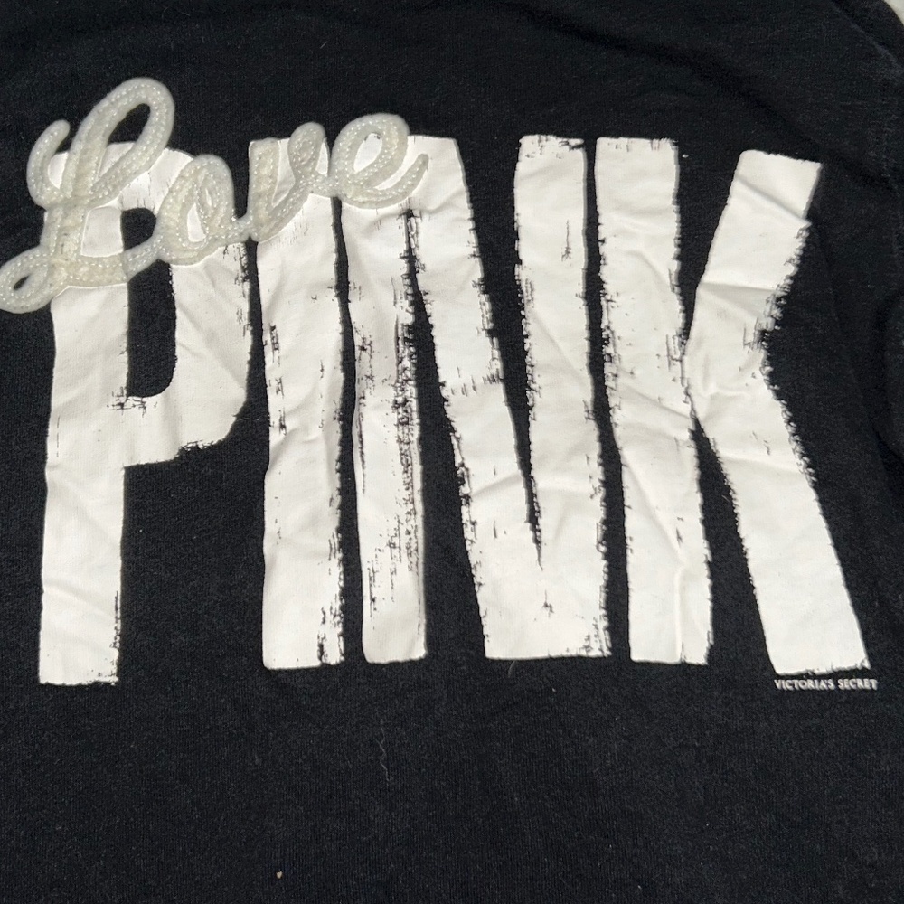 Pink zip up size medium